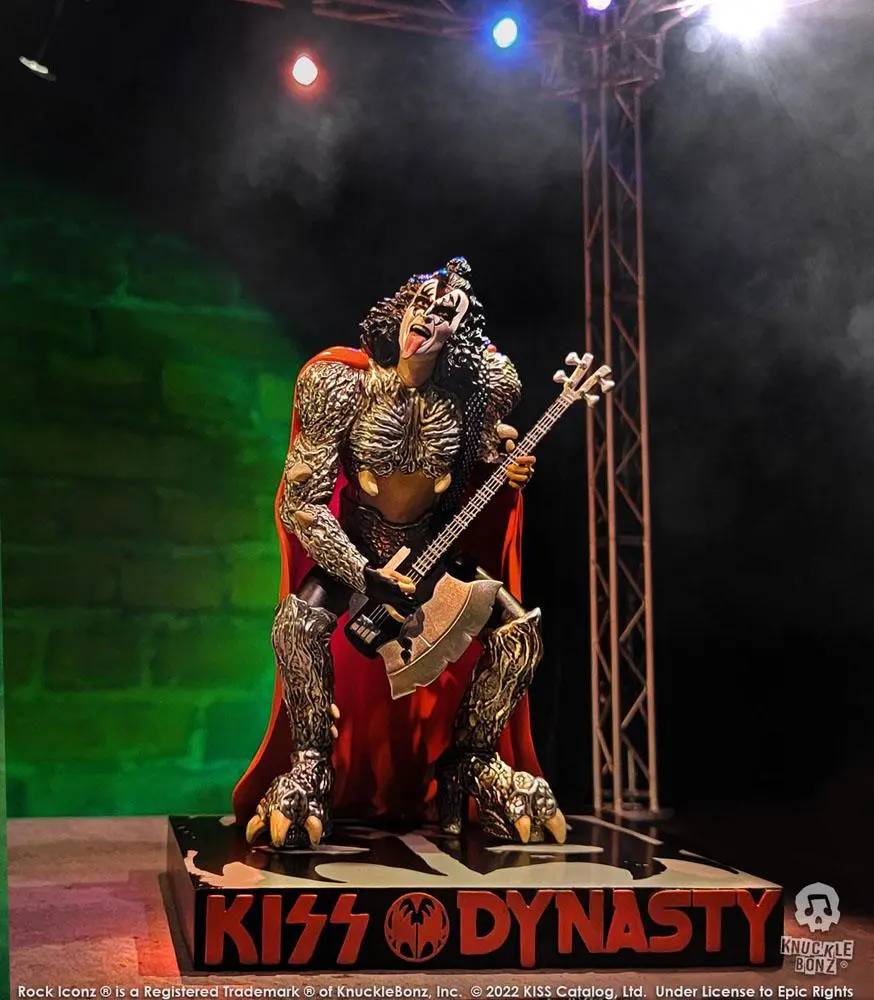 Kiss Rock Iconz Statue 1/9 The Demon (Dynasty) 21 cm product photo