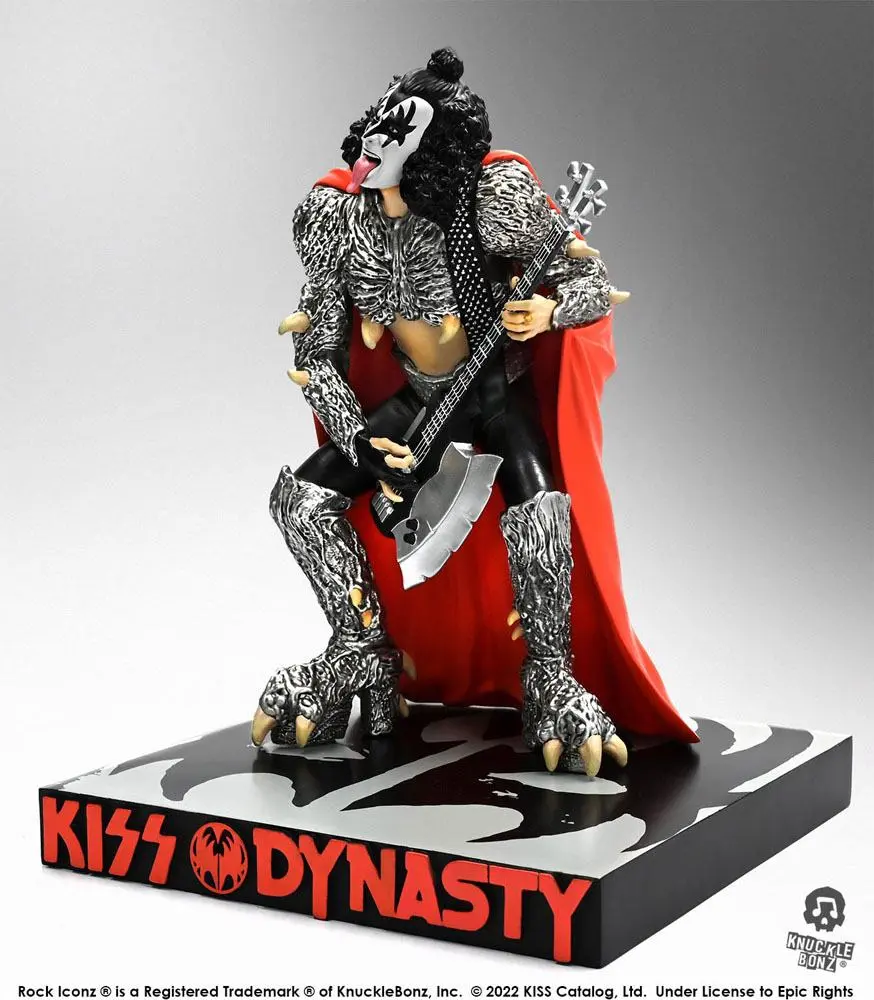 Kiss Rock Iconz Statue 1/9 The Demon (Dynasty) 21 cm product photo