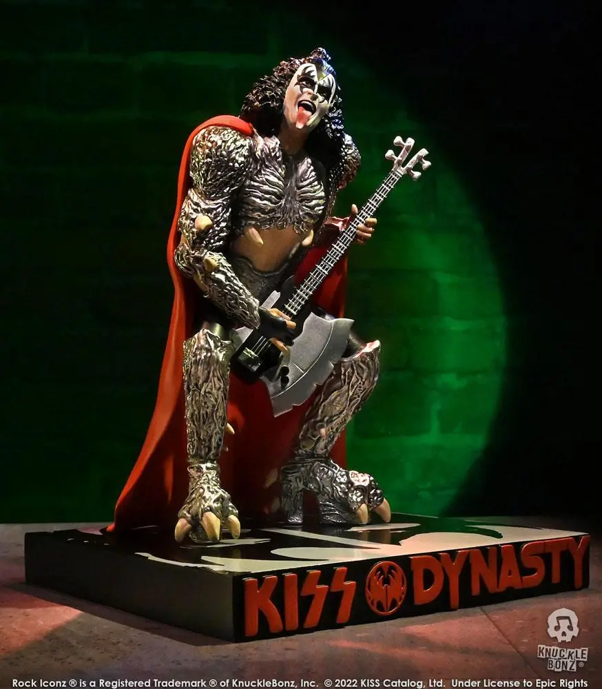 Kiss Rock Iconz Statue 1/9 The Demon (Dynasty) 21 cm product photo
