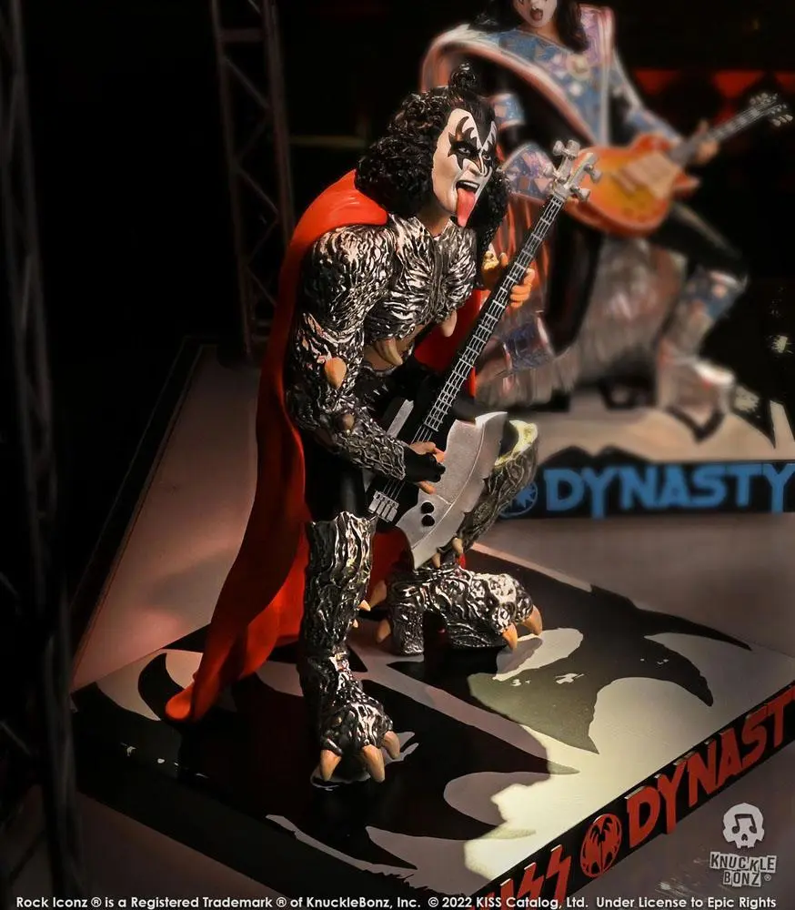 Kiss Rock Iconz Statue 1/9 The Demon (Dynasty) 21 cm product photo