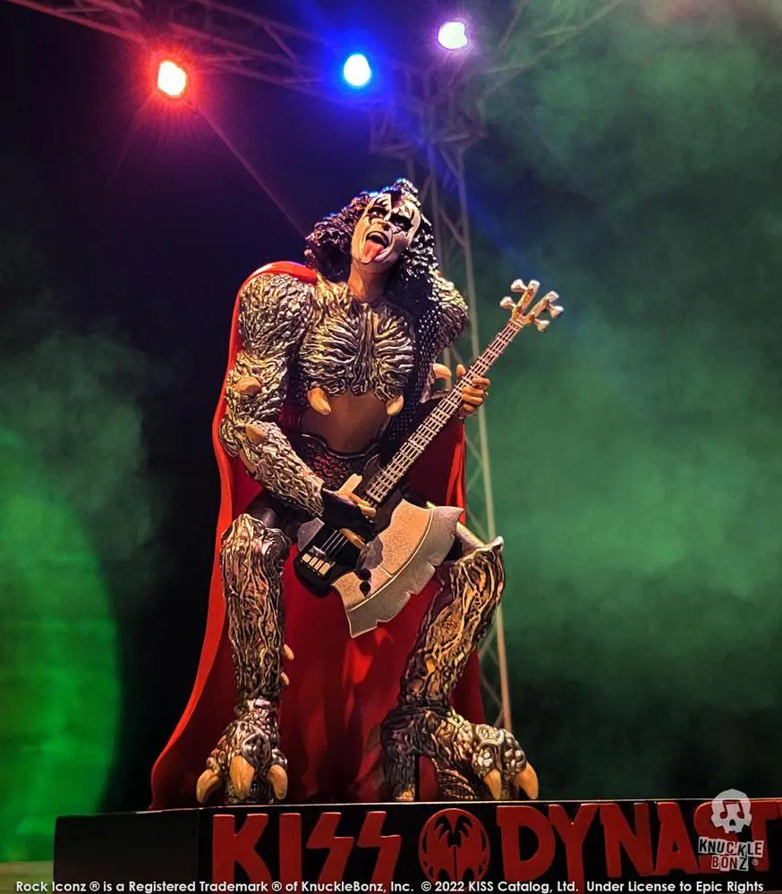 Kiss Rock Iconz Statue 1/9 The Demon (Dynasty) 21 cm product photo