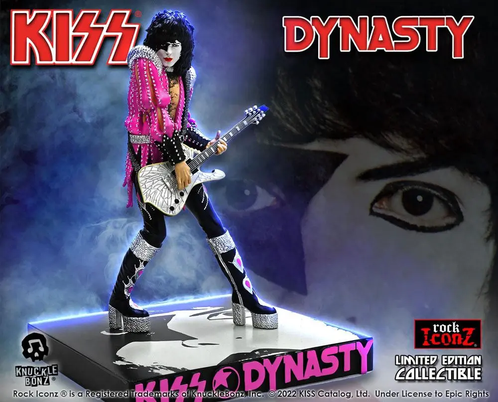 Kiss Rock Iconz Statue 1/9 The Starchild (Dynasty) 22 cm product photo