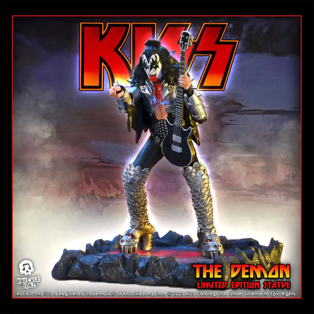 Kiss Rock Iconz Statue The Demon (Destroyer) 22 cm product photo