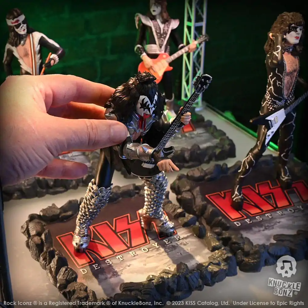 Kiss Rock Iconz Statue The Demon (Destroyer) 22 cm product photo