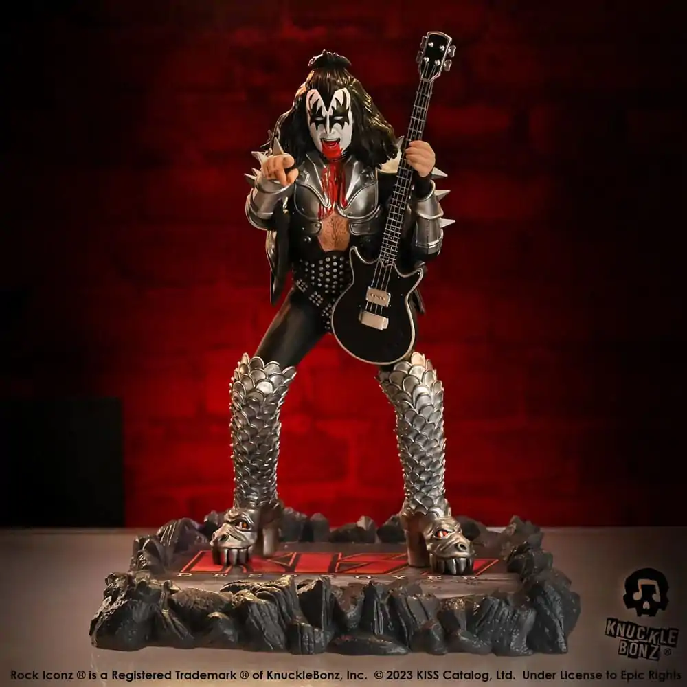 Kiss Rock Iconz Statue The Demon (Destroyer) 22 cm product photo