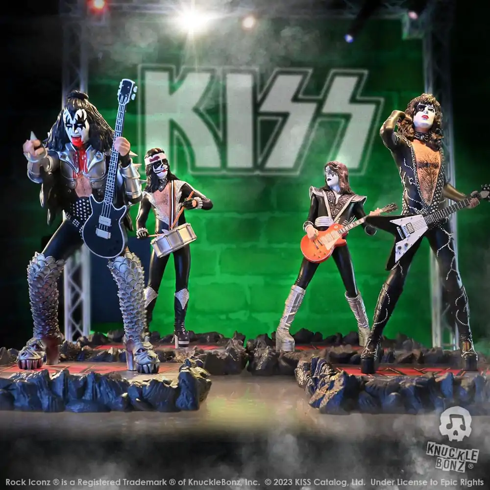 Kiss Rock Iconz Statue The Demon (Destroyer) 22 cm product photo