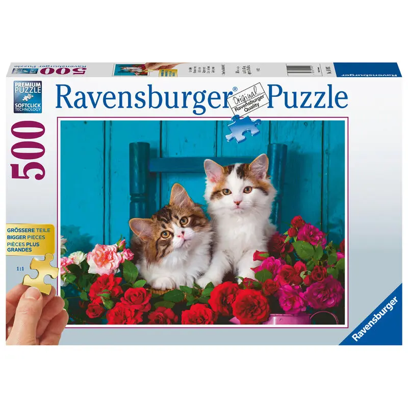 Kittens puzzle 500pcs product photo