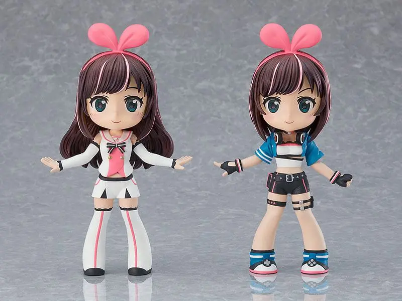 Kizuna AI Yurumari Soft Vinyl Figures Kizuna AI &amp; Kizuna AI A.I.Games 14 cm product photo