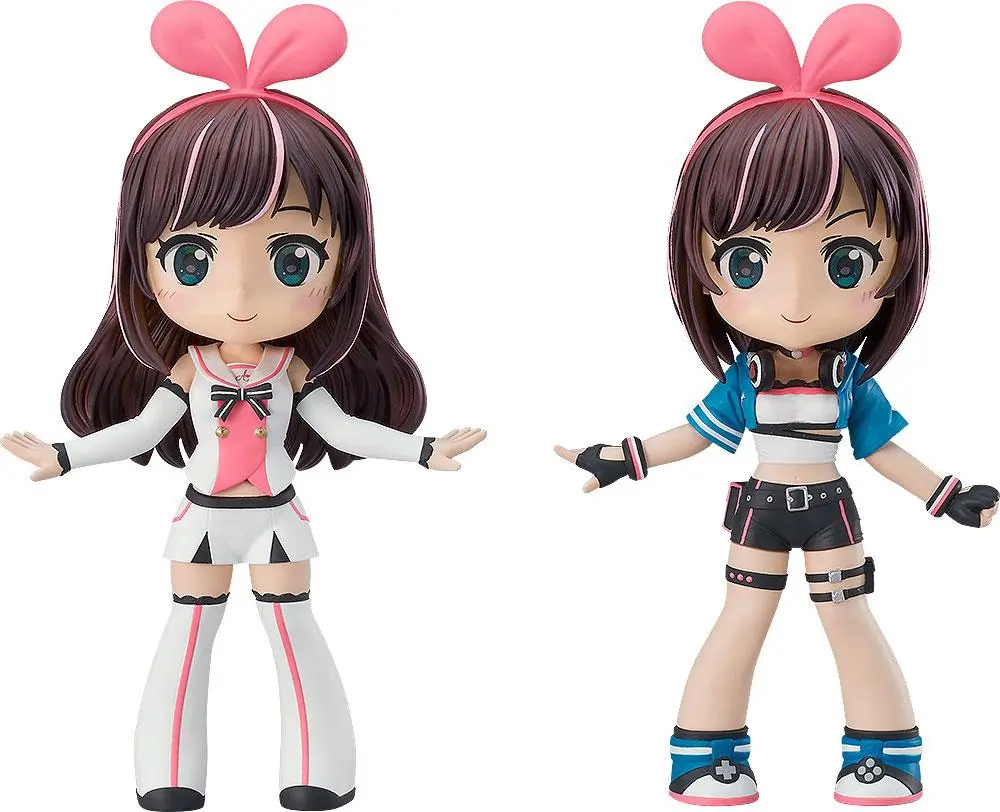 Kizuna AI Yurumari Soft Vinyl Figures Kizuna AI &amp; Kizuna AI A.I.Games 14 cm product photo