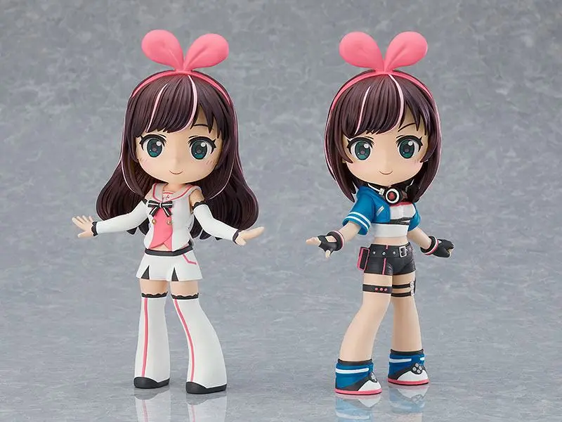 Kizuna AI Yurumari Soft Vinyl Figures Kizuna AI &amp; Kizuna AI A.I.Games 14 cm product photo