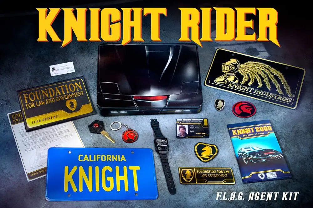 Knight Rider Gift Box F.L.A.G Agent Kit product photo