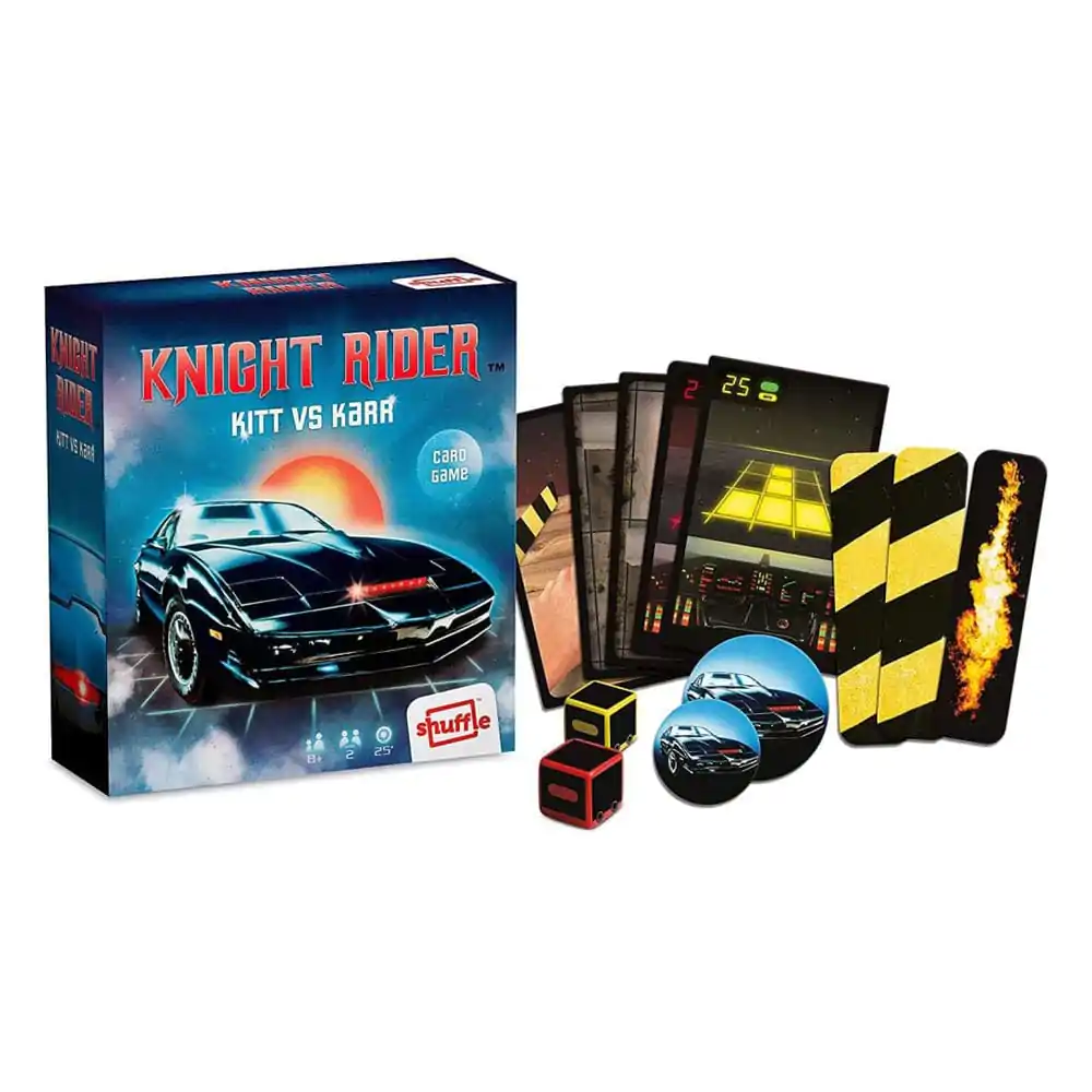 Knight Rider Card Game Kitt vs. Karr Retro product photo