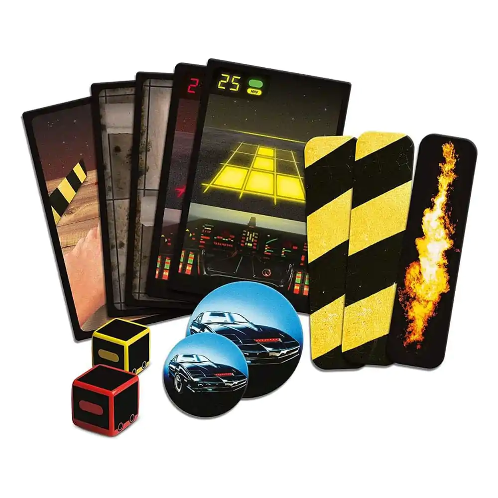 Knight Rider Card Game Kitt vs. Karr Retro product photo