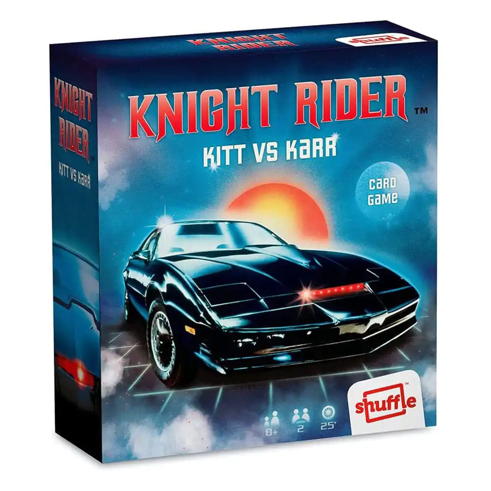 Knight Rider Card Game Kitt vs. Karr Retro product photo