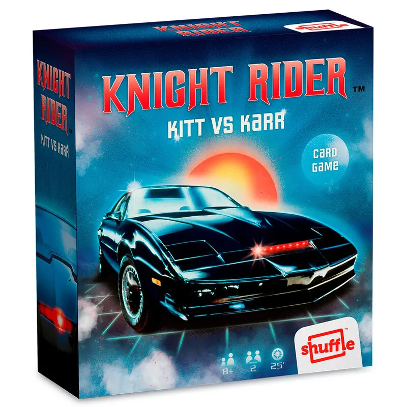 Knight Rider Kitt vs Karr board game product photo