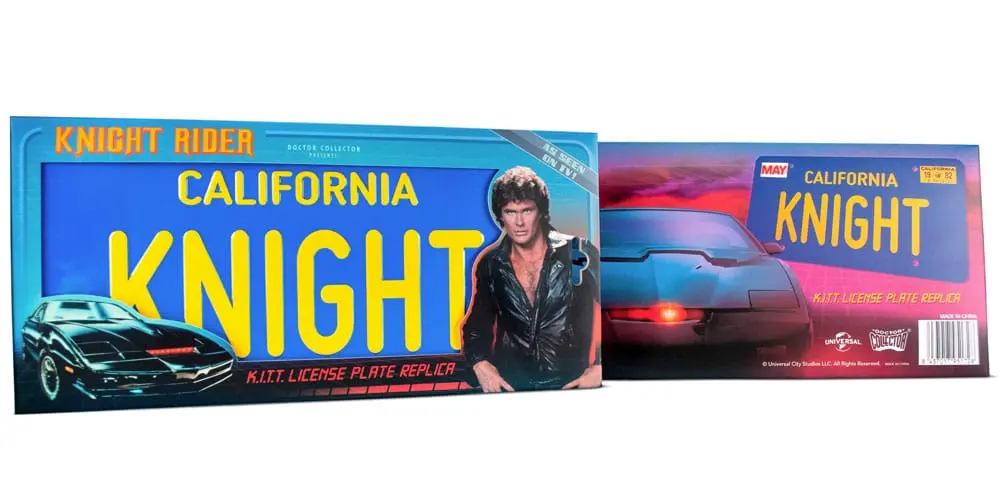 Knight Rider License plate termékfotó