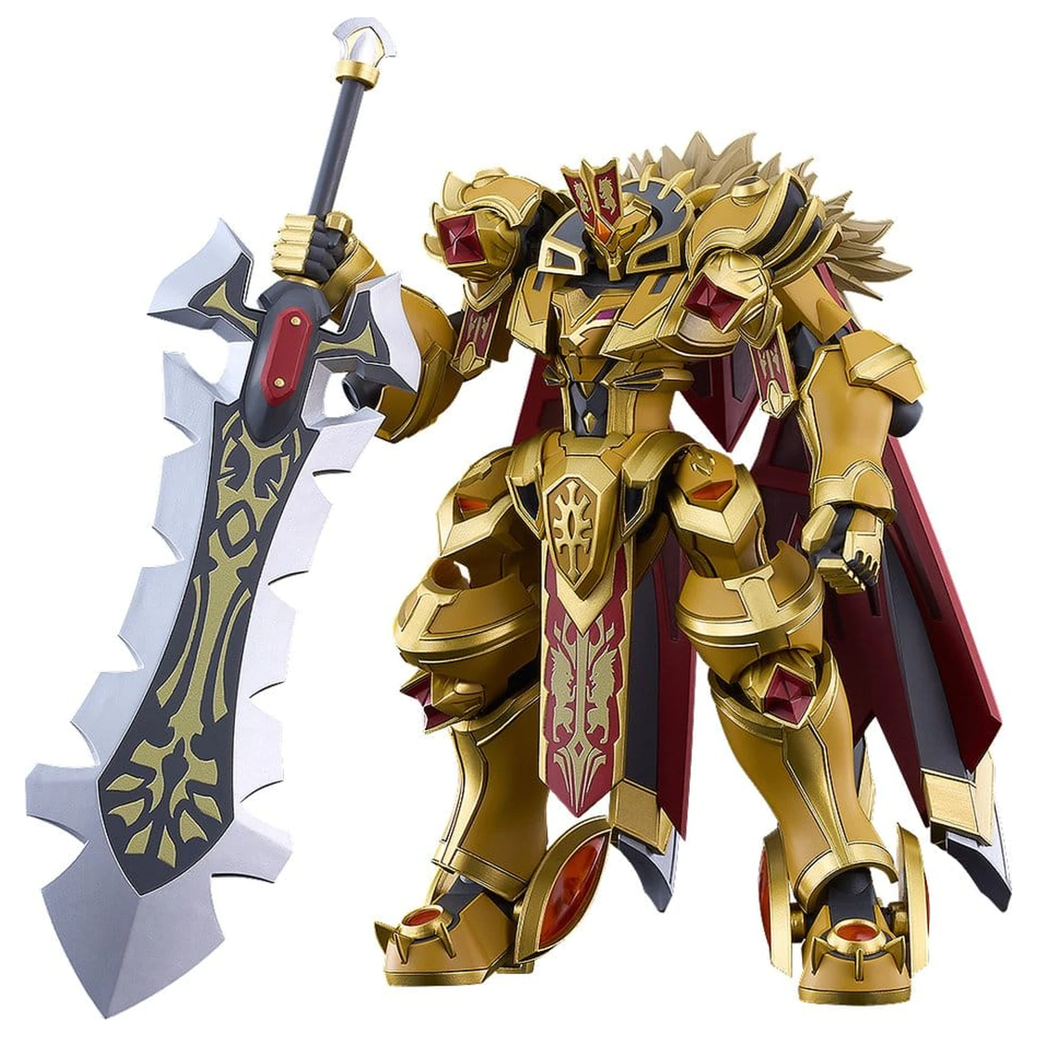 Knight's & Magic Moderoid Plastic Model Kit Goldleo 135mm product photo