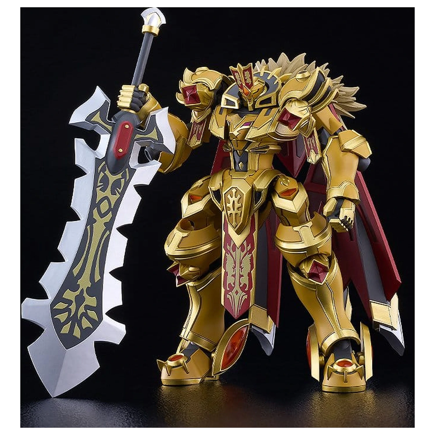 Knight's & Magic Moderoid Plastic Model Kit Goldleo 135mm product photo