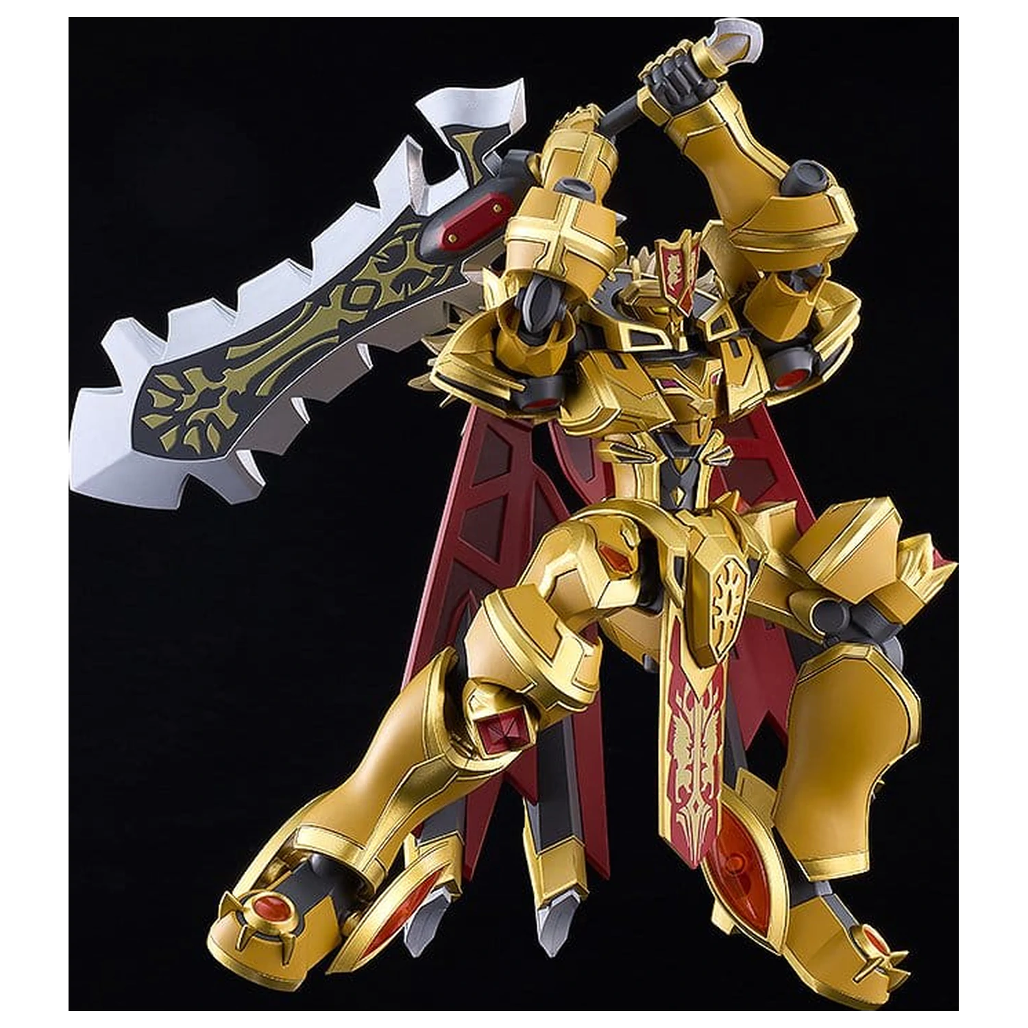 Knight's & Magic Moderoid Plastic Model Kit Goldleo 135mm product photo