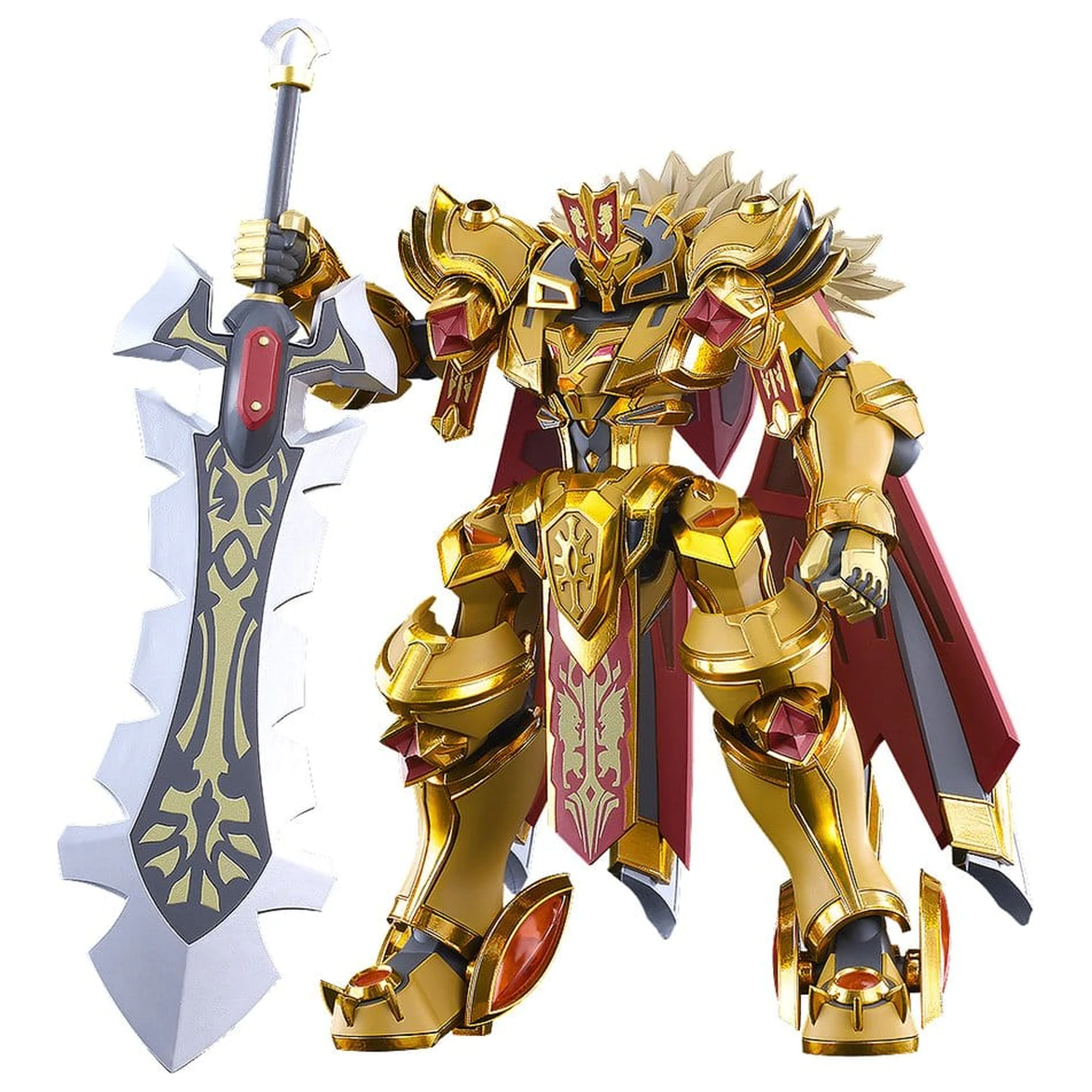 Knight's & Magic Moderoid Plastic Model Kit Goldleo: Royal Metallic Ver. 14 cm product photo