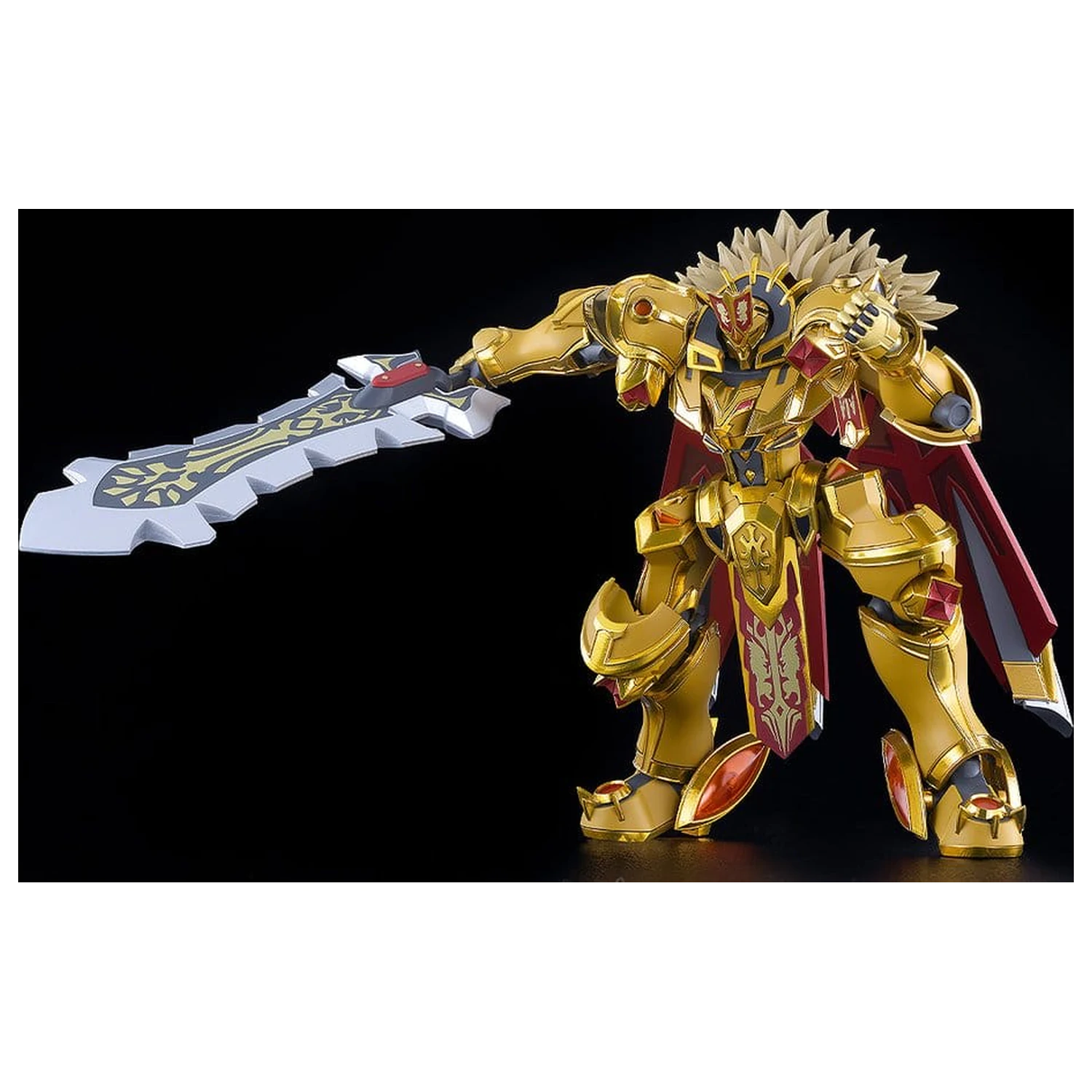 Knight's & Magic Moderoid Plastic Model Kit Goldleo: Royal Metallic Ver. 14 cm product photo