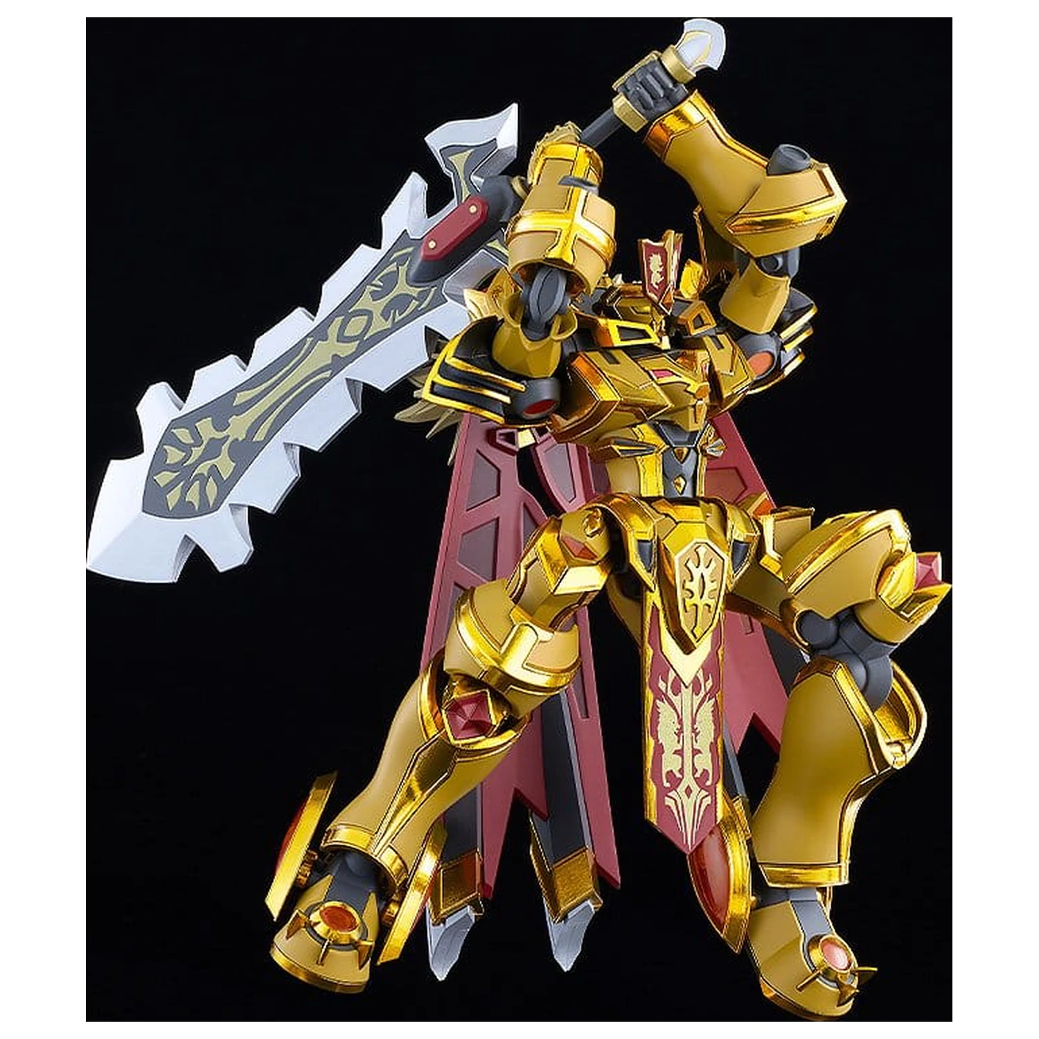 Knight's & Magic Moderoid Plastic Model Kit Goldleo: Royal Metallic Ver. 14 cm product photo