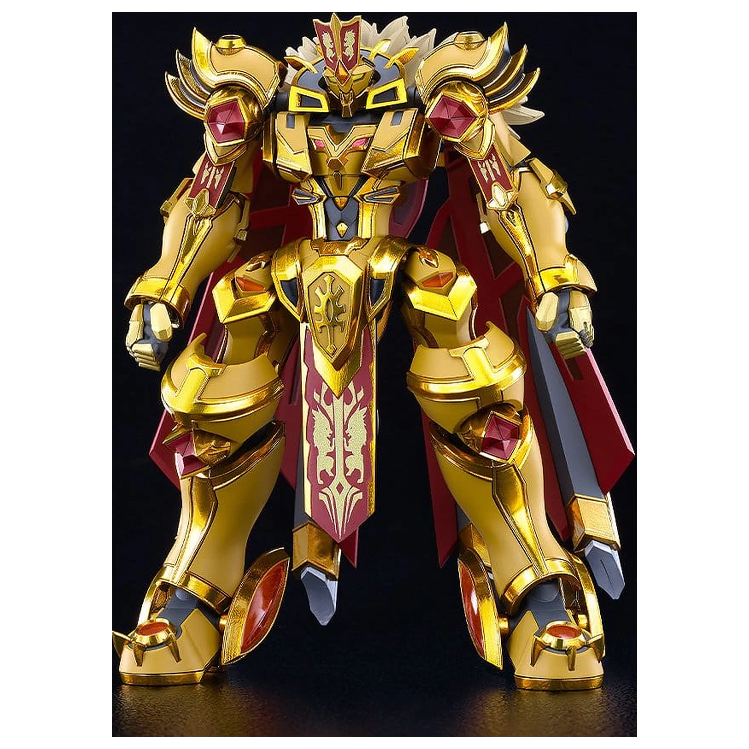 Knight's & Magic Moderoid Plastic Model Kit Goldleo: Royal Metallic Ver. 14 cm product photo