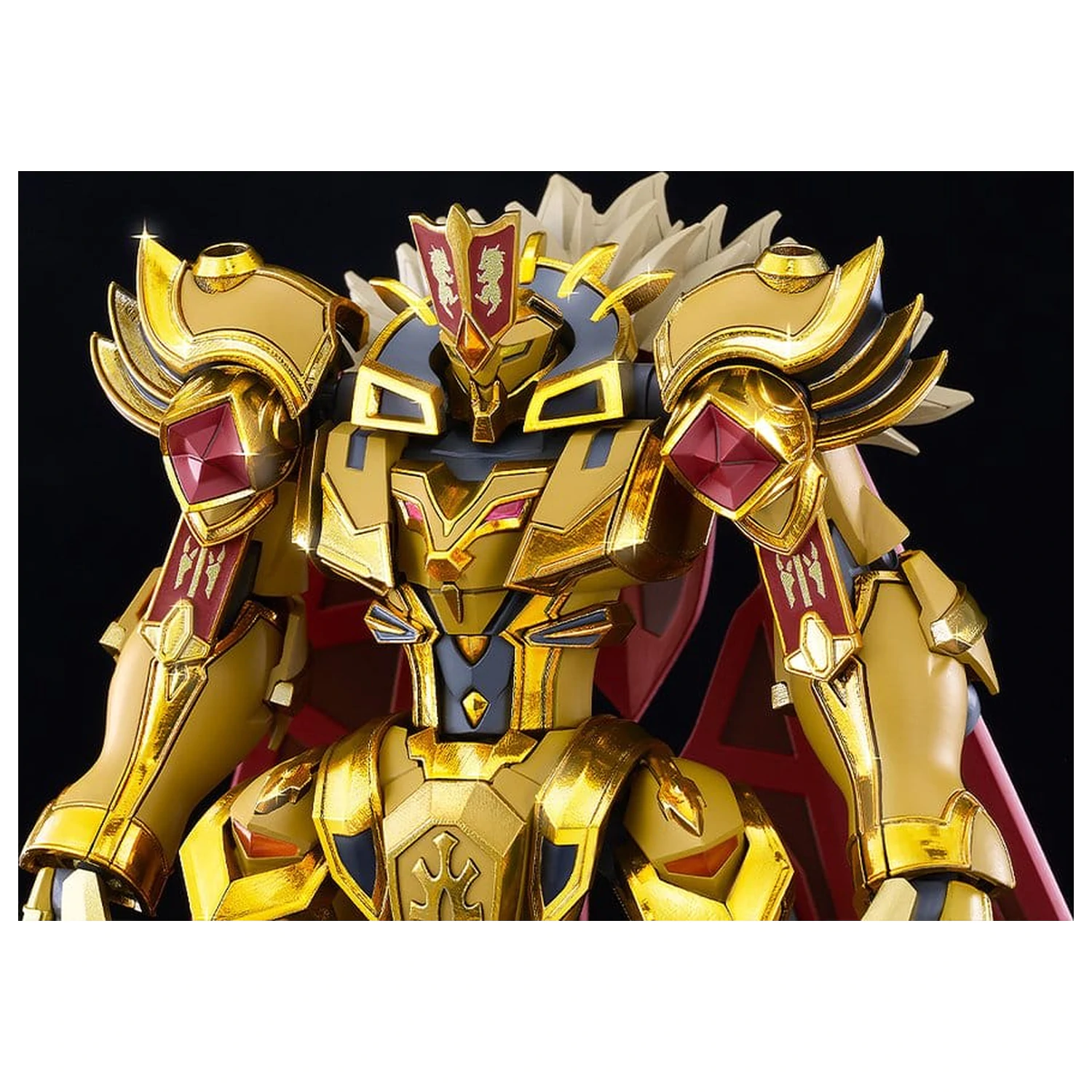 Knight's & Magic Moderoid Plastic Model Kit Goldleo: Royal Metallic Ver. 14 cm product photo