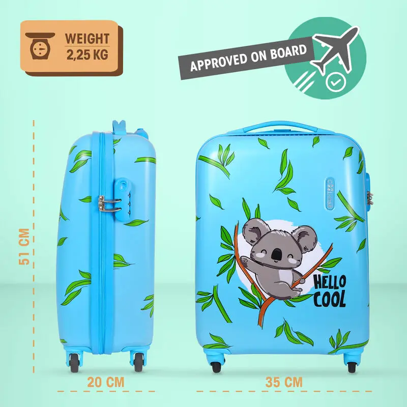 Koala ABS 4r trolley suitcase 51cm termékfotó