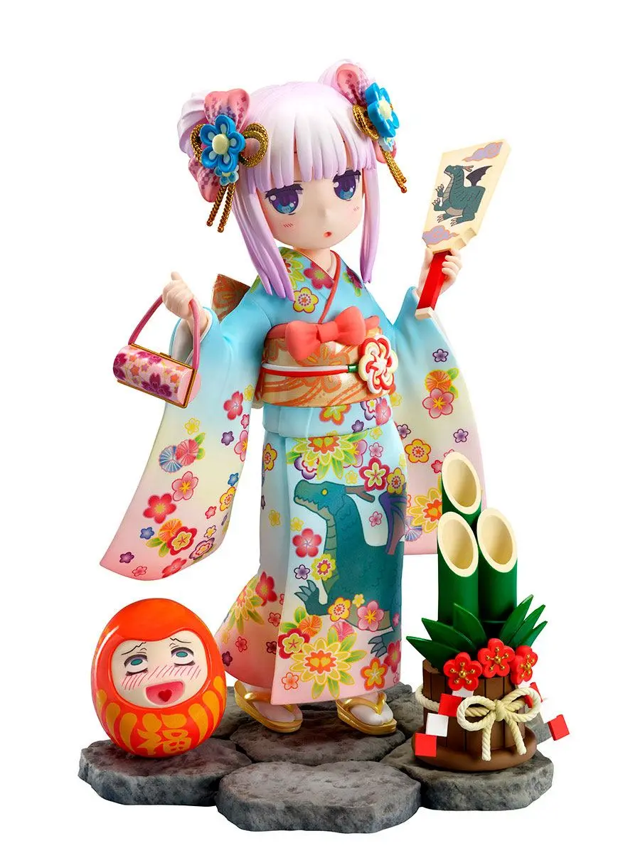 Kobayashi's Dragon Maid PVC Statue 1/7 Kanna Finest Kimono 17 cm product photo