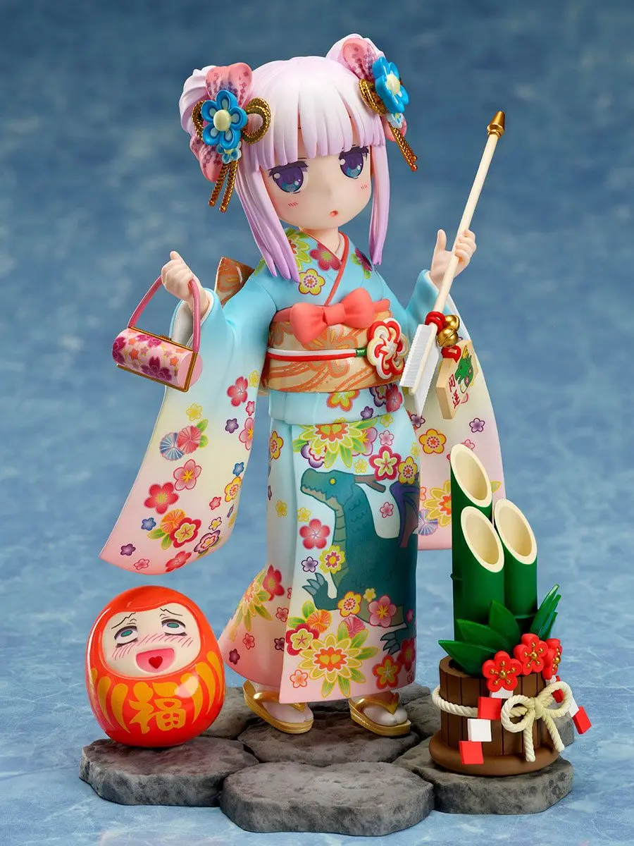 Kobayashi's Dragon Maid PVC Statue 1/7 Kanna Finest Kimono 17 cm product photo