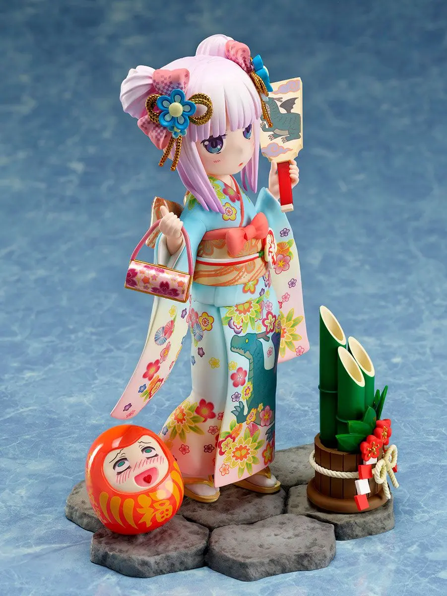 Kobayashi's Dragon Maid PVC Statue 1/7 Kanna Finest Kimono 17 cm product photo