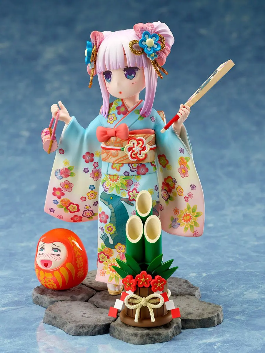 Kobayashi's Dragon Maid PVC Statue 1/7 Kanna Finest Kimono 17 cm product photo