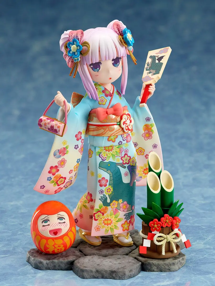 Kobayashi's Dragon Maid PVC Statue 1/7 Kanna Finest Kimono 17 cm product photo