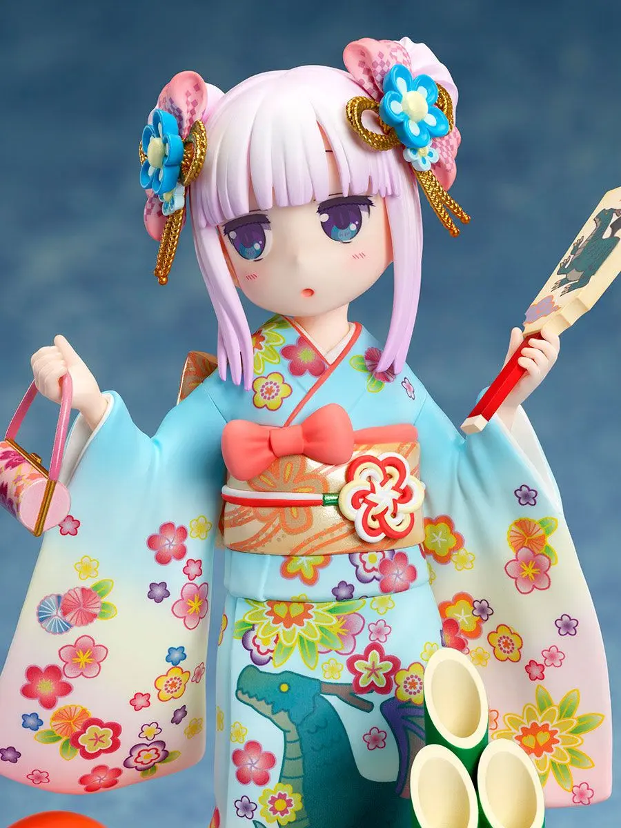 Kobayashi's Dragon Maid PVC Statue 1/7 Kanna Finest Kimono 17 cm product photo
