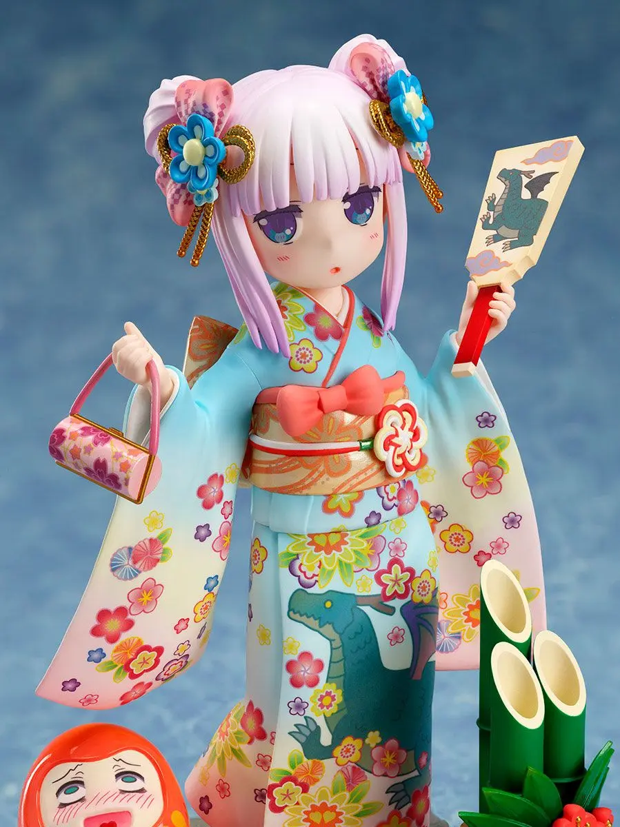 Kobayashi's Dragon Maid PVC Statue 1/7 Kanna Finest Kimono 17 cm product photo