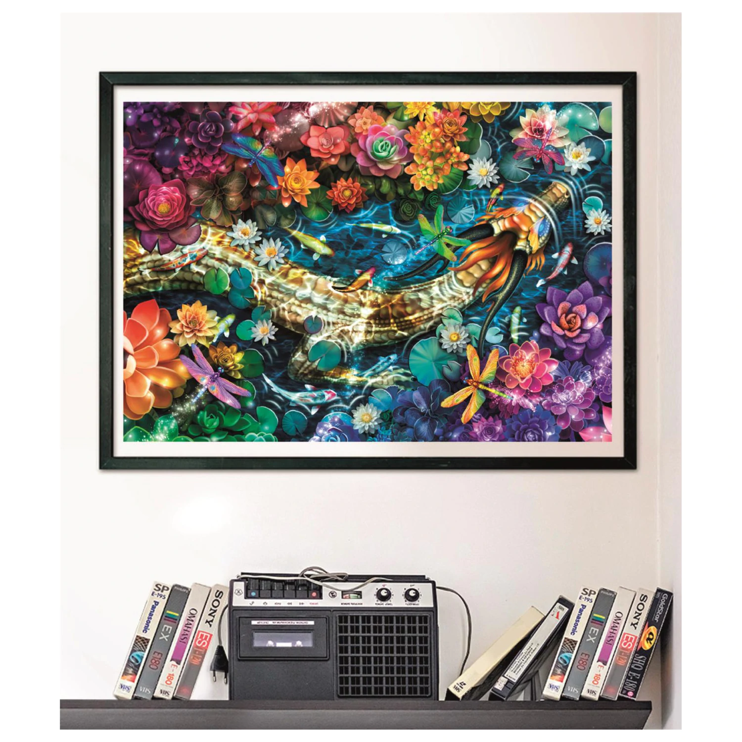 Koi River 1000 Piece Jigsaw Puzzle product photo