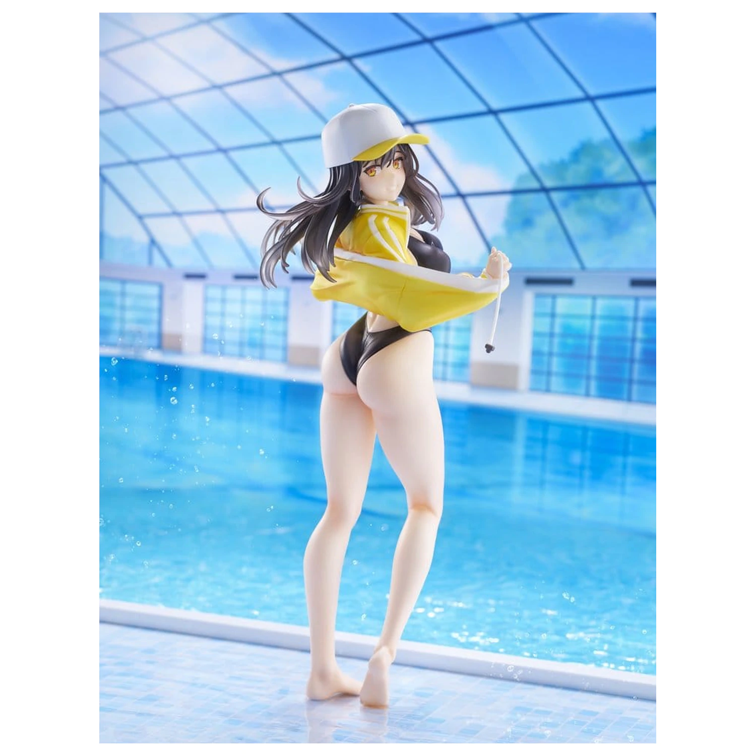 KoiKoi Sakura PVC Figure 1/6 Kyou kara Suieibu Komon no Tama-chan Sensei 27 cm product photo