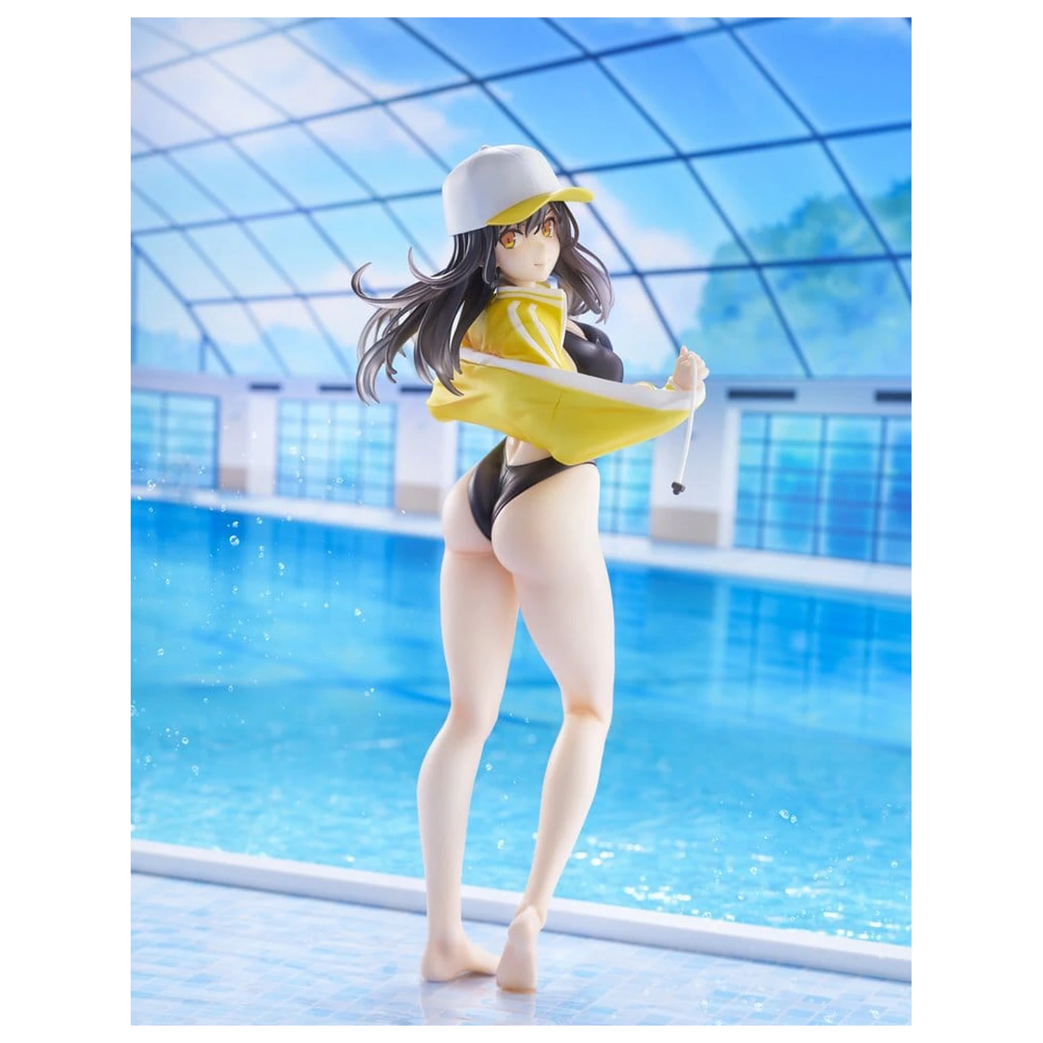 KoiKoi Sakura PVC Figure 1/6 Kyou kara Suieibu Komon no Tama-chan Sensei 27 cm product photo