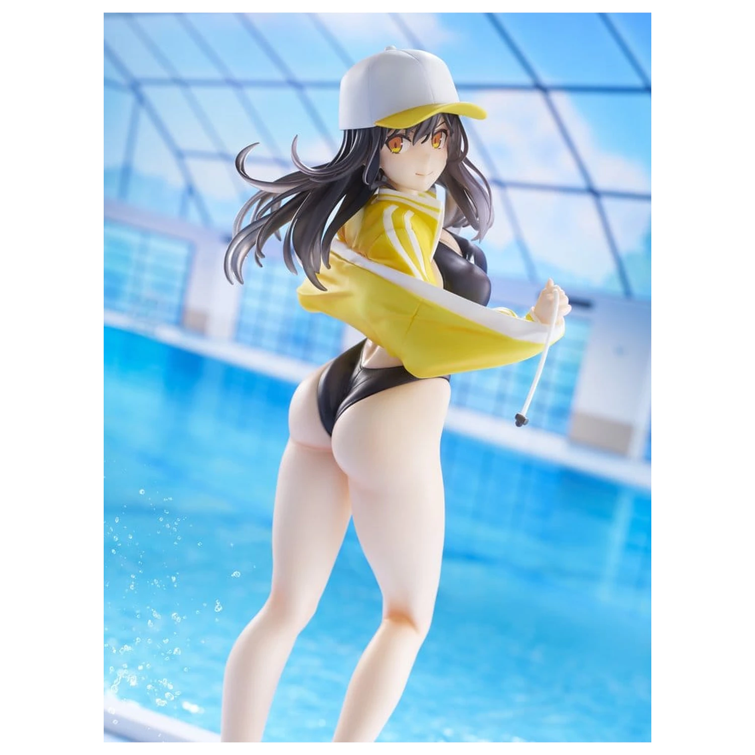 KoiKoi Sakura PVC Figure 1/6 Kyou kara Suieibu Komon no Tama-chan Sensei 27 cm product photo