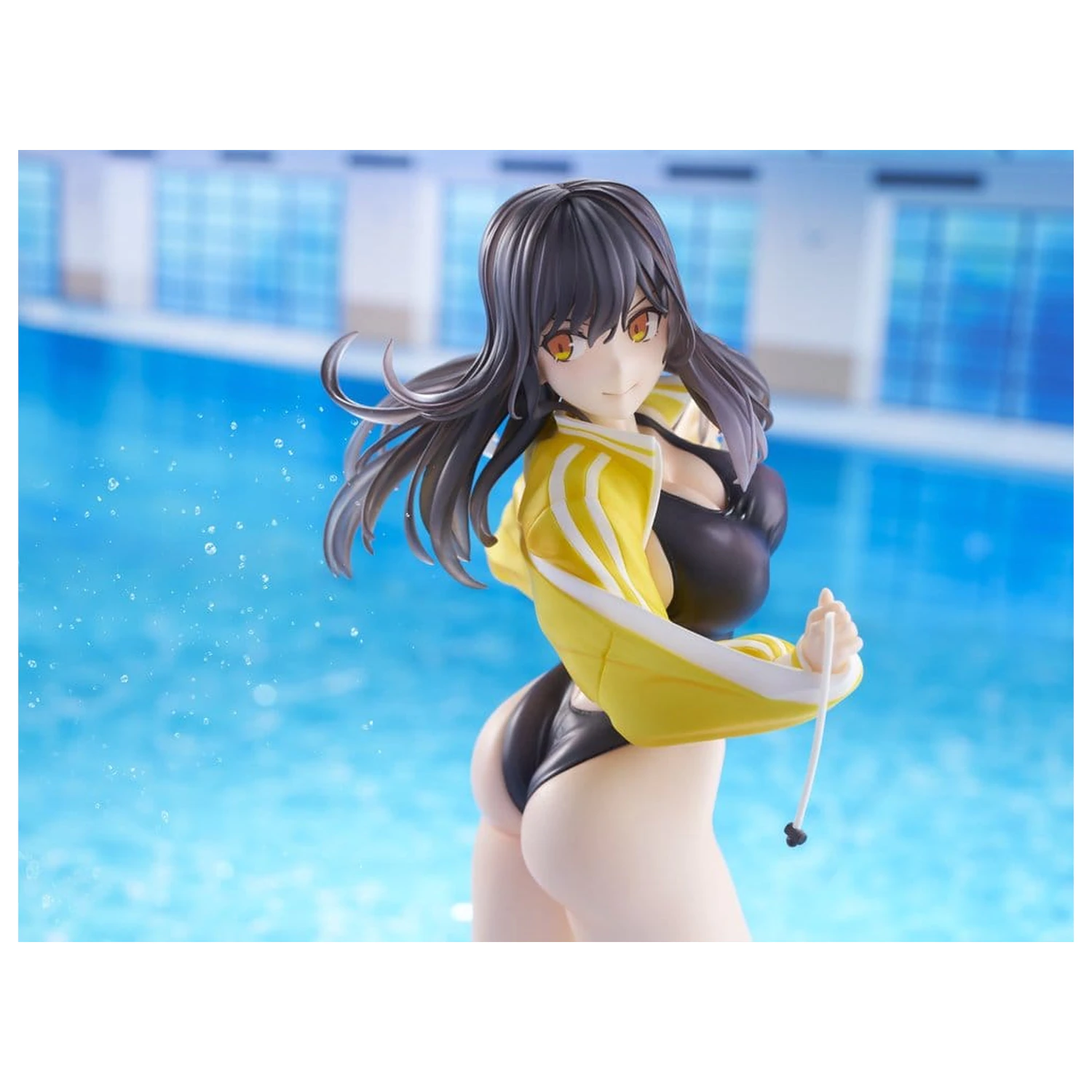 KoiKoi Sakura PVC Figure 1/6 Kyou kara Suieibu Komon no Tama-chan Sensei 27 cm product photo
