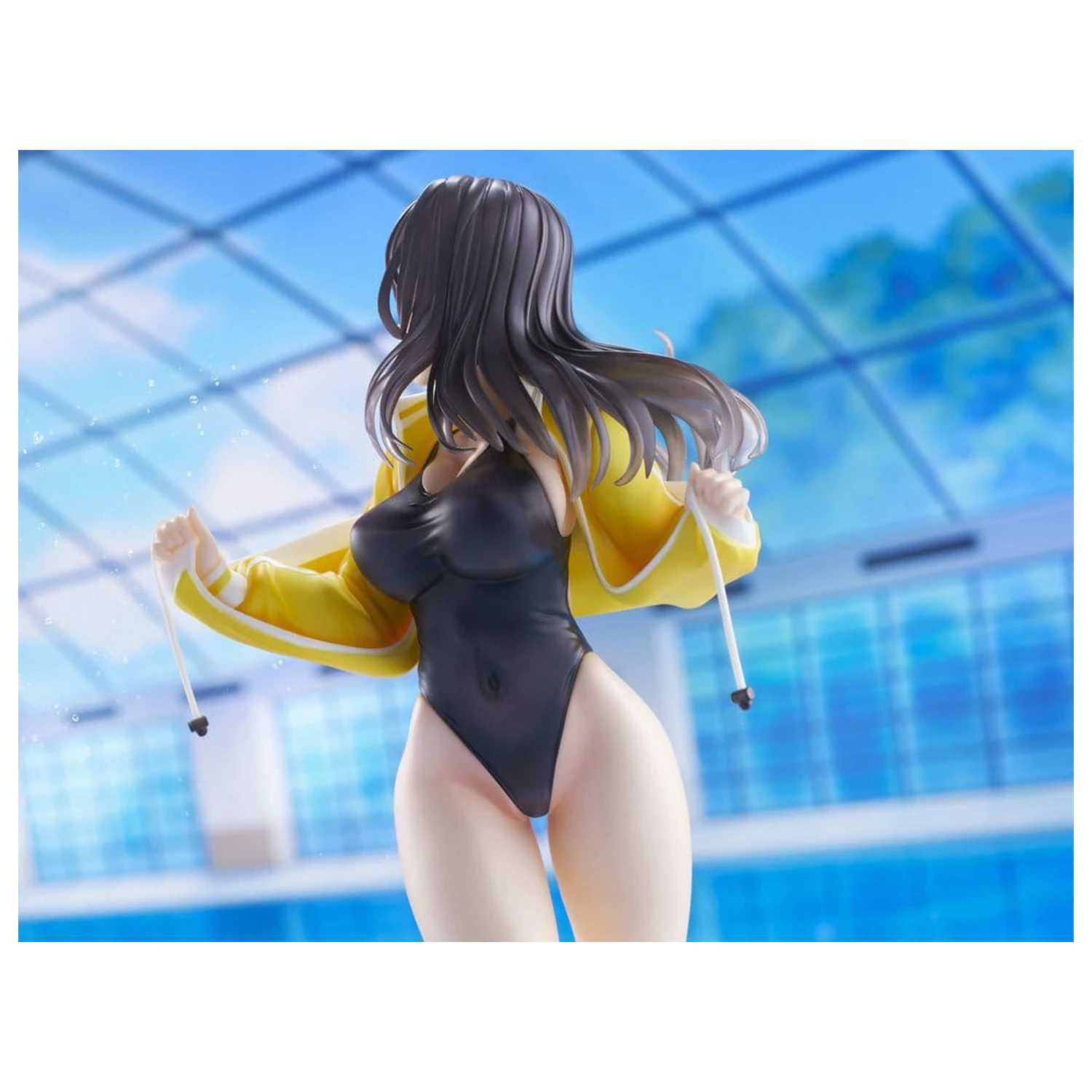 KoiKoi Sakura PVC Figure 1/6 Kyou kara Suieibu Komon no Tama-chan Sensei 27 cm product photo