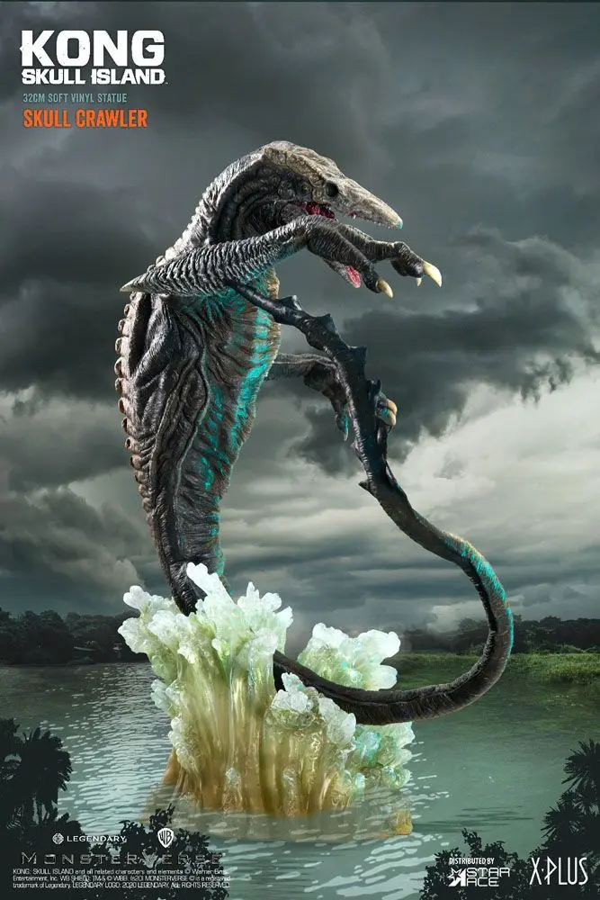 Kong Skull Island Deform Real Series Statue Skull Crawler 32 cm product photo