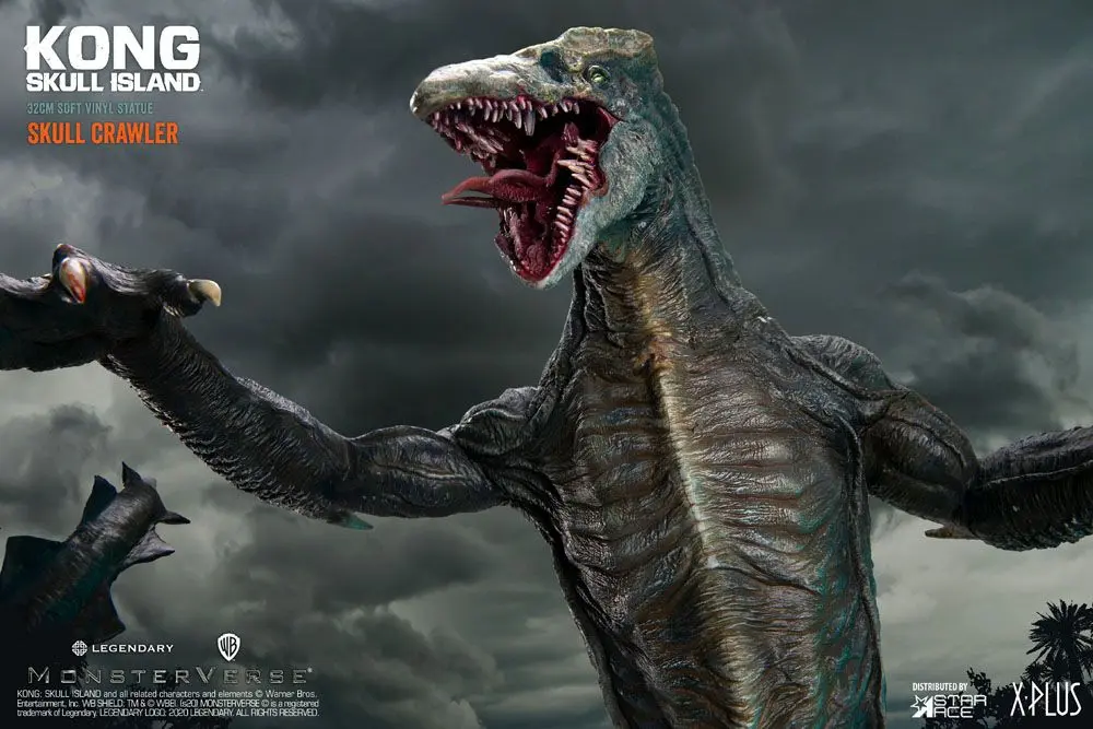 Kong Skull Island Deform Real Series Statue Skull Crawler 32 cm product photo