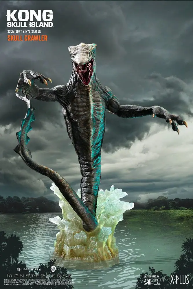 Kong Skull Island Deform Real Series Statue Skull Crawler 32 cm product photo
