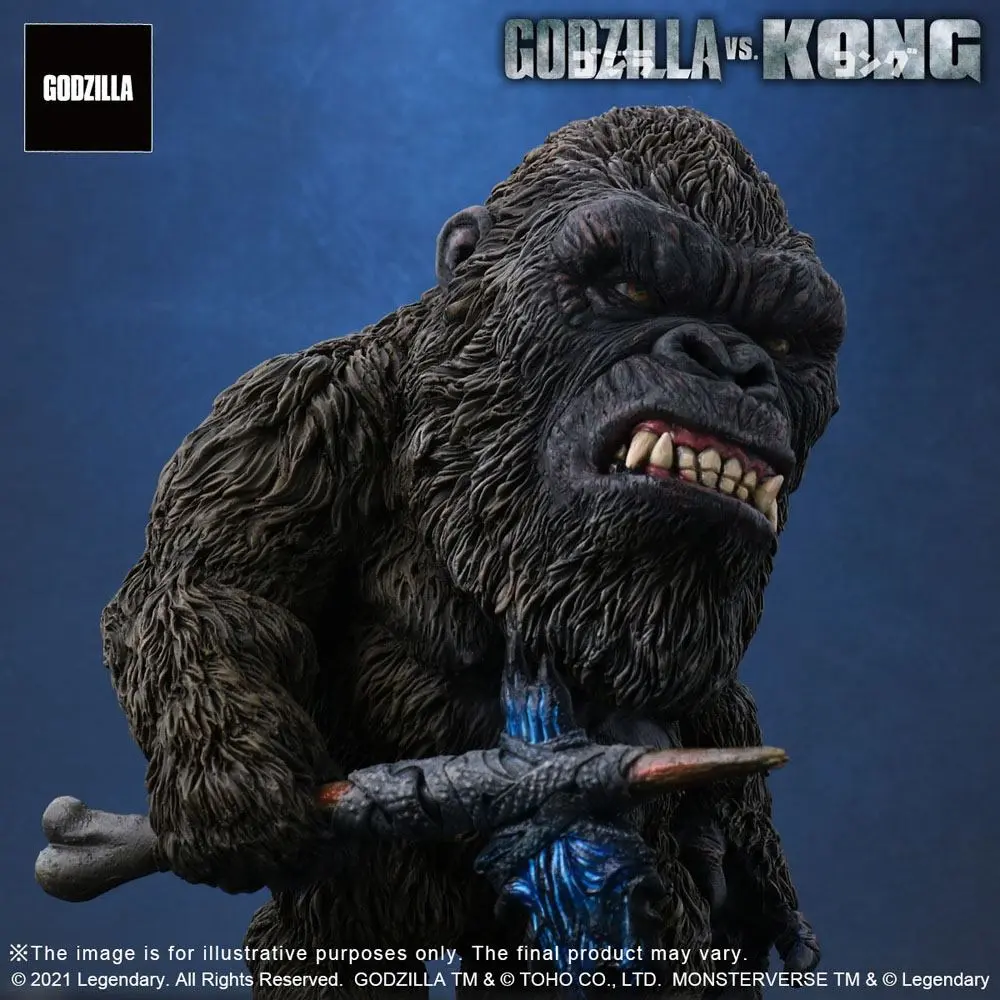 Kong vs Godzilla (2021) Defo-Real Series PVC Statue Kong (2021) 15 cm product photo