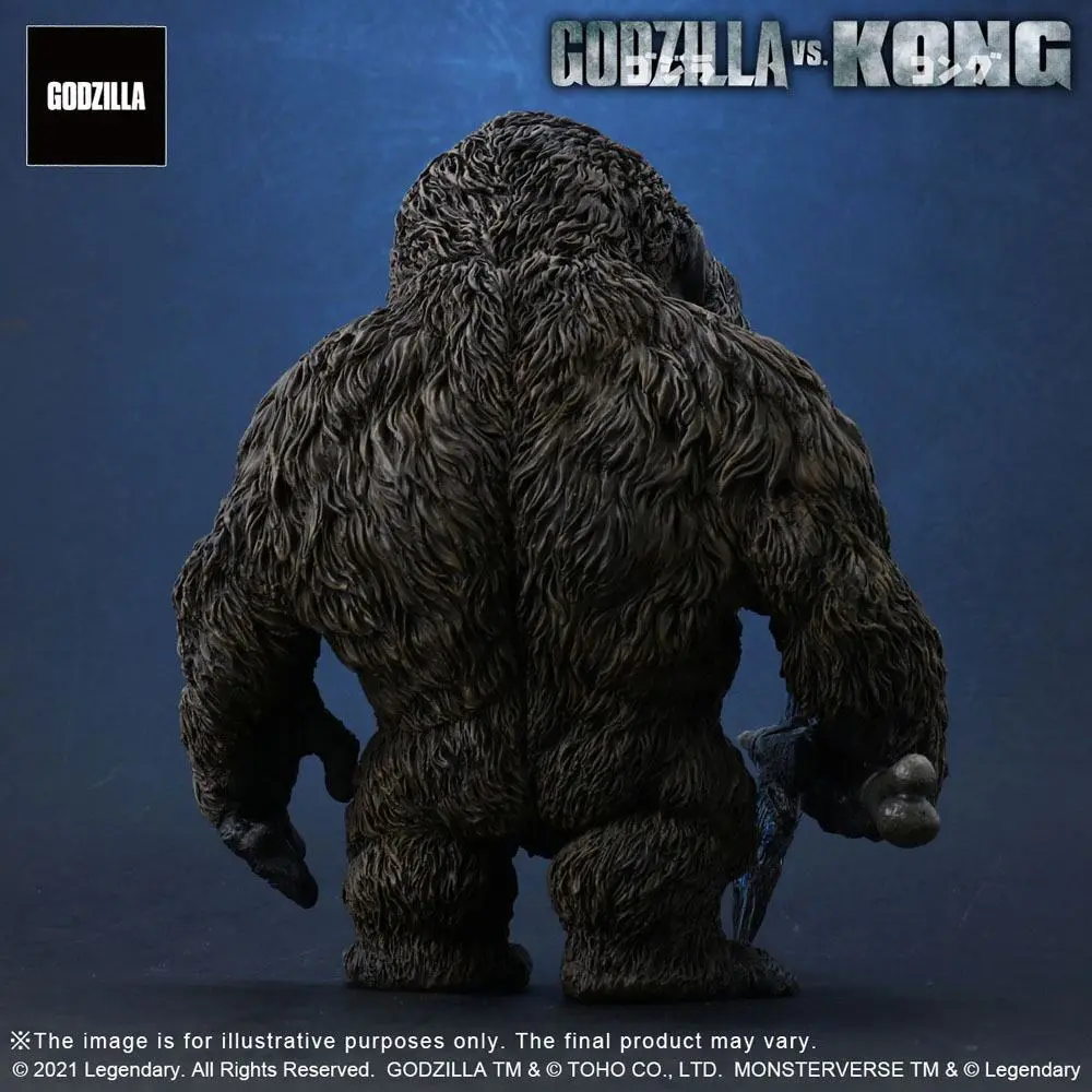 Kong vs Godzilla (2021) Defo-Real Series PVC Statue Kong (2021) 15 cm product photo