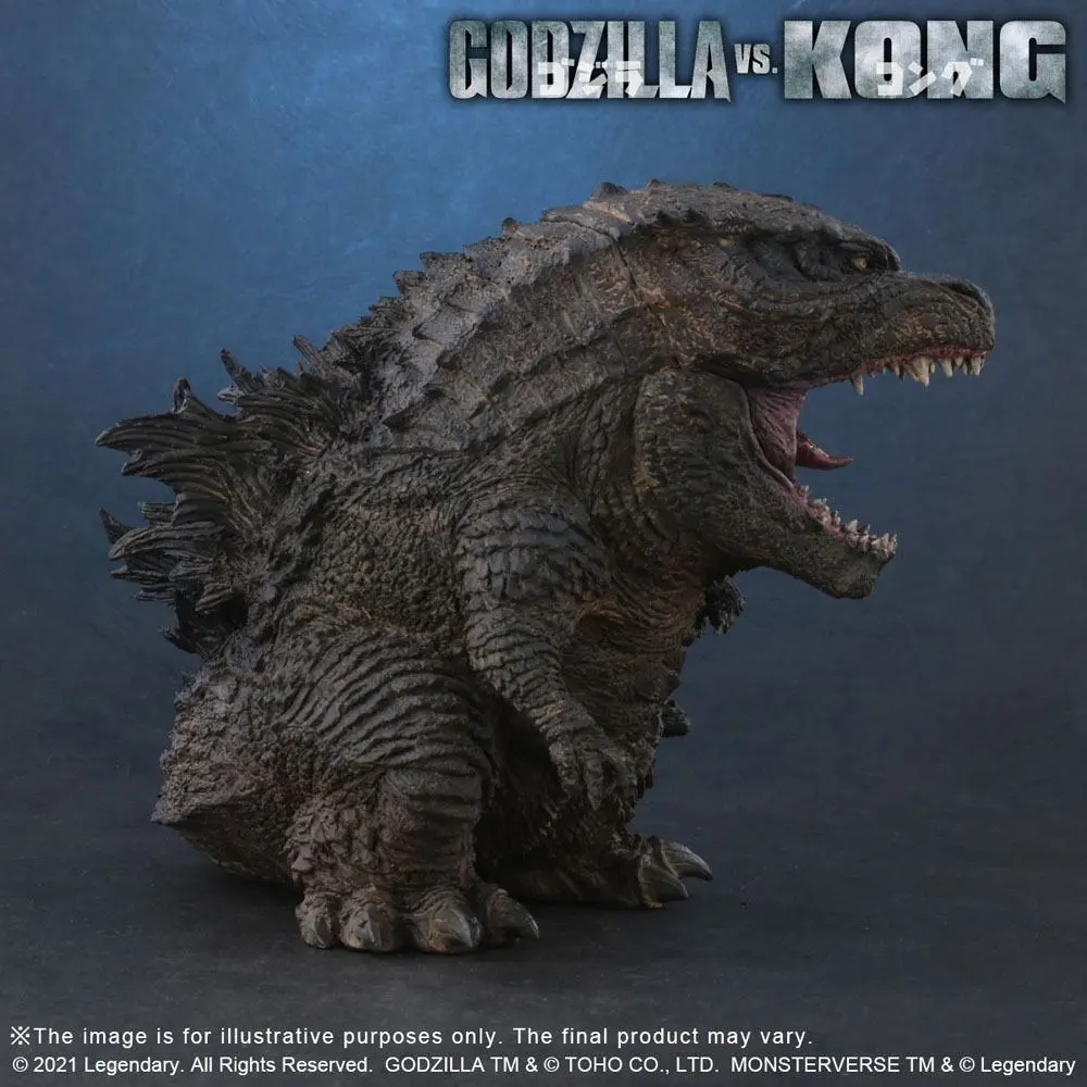 Kong vs Godzilla (2021) Defo-Real Series PVC Statue Godzilla (2000) 13 cm product photo