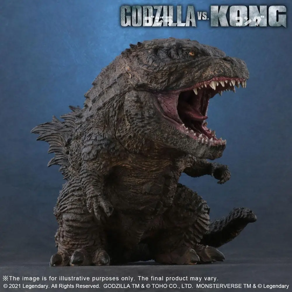 Kong vs Godzilla (2021) Defo-Real Series PVC Statue Godzilla (2000) 13 cm product photo