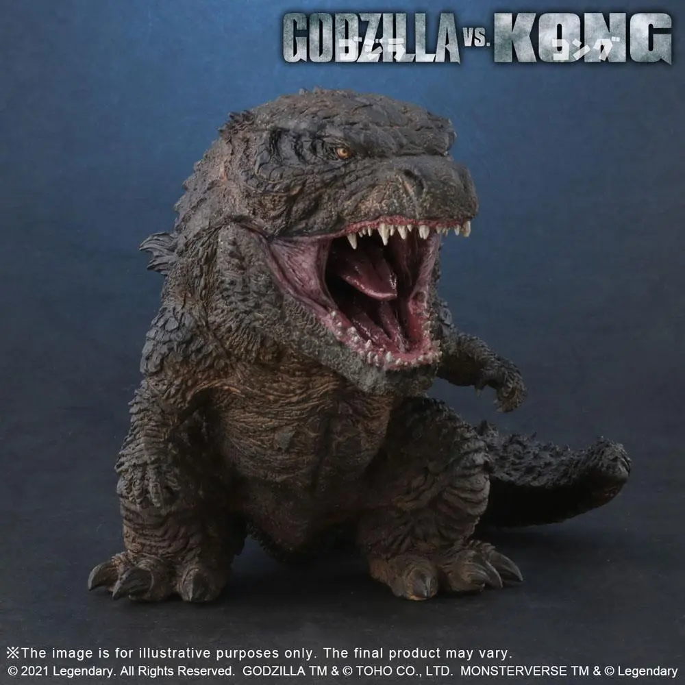 Kong vs Godzilla (2021) Defo-Real Series PVC Statue Godzilla (2000) 13 cm product photo
